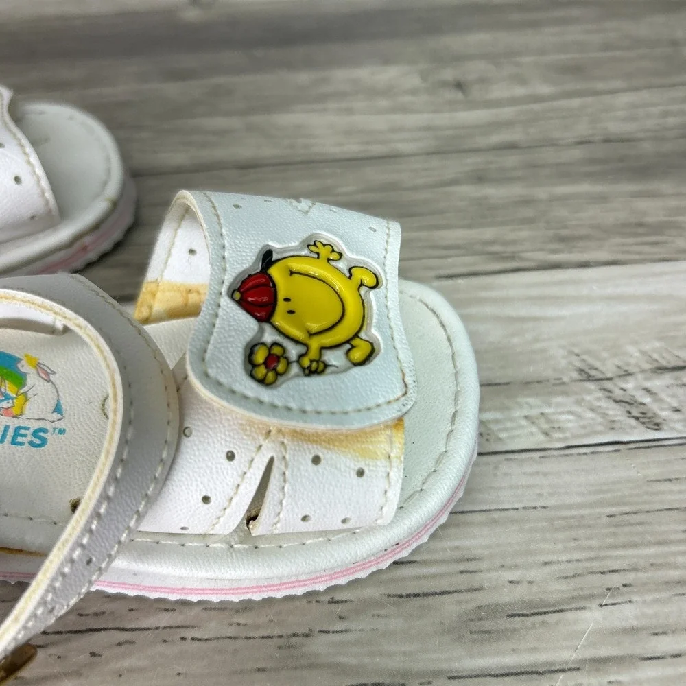 Vintage Sun Bunnies Toddler Sandals‎ Size 5 Mr. Happy
